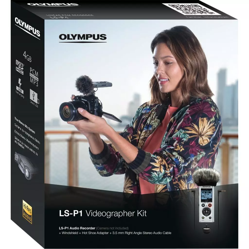 Цифровой диктофон Olympus LS-P1 Videogapher Kit (V414141SE050) - 1 Цифровой диктофон Olympus LS-P1 Videogapher Kit (V414141SE050) - 1