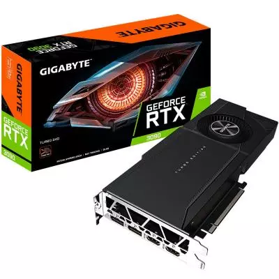 Видеокарта GIGABYTE GeForce RTX3090 24Gb TURBO (GV-N3090TURBO-24GD)