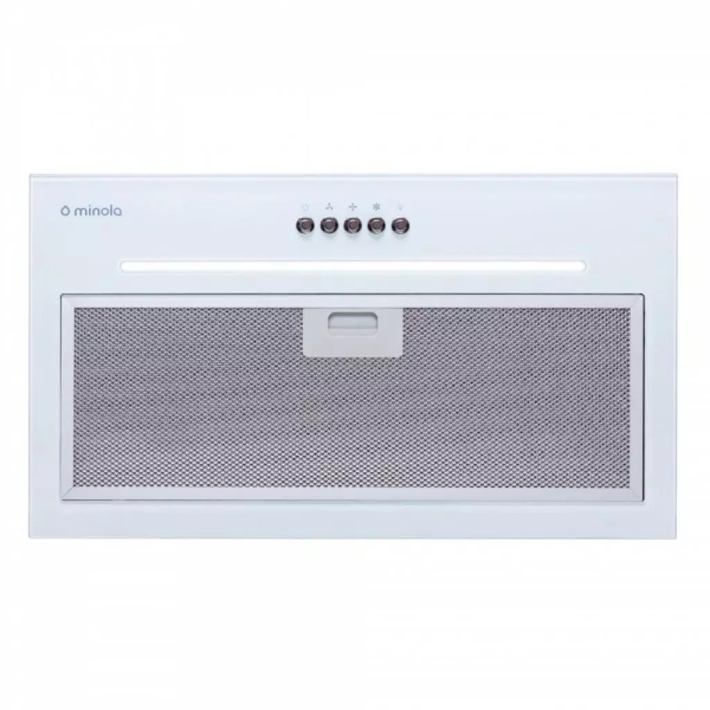 Вытяжка кухонная Minola HBI 5264 WH GLASS 700 LED Line - 5 Вытяжка кухонная Minola HBI 5264 WH GLASS 700 LED Line - 5