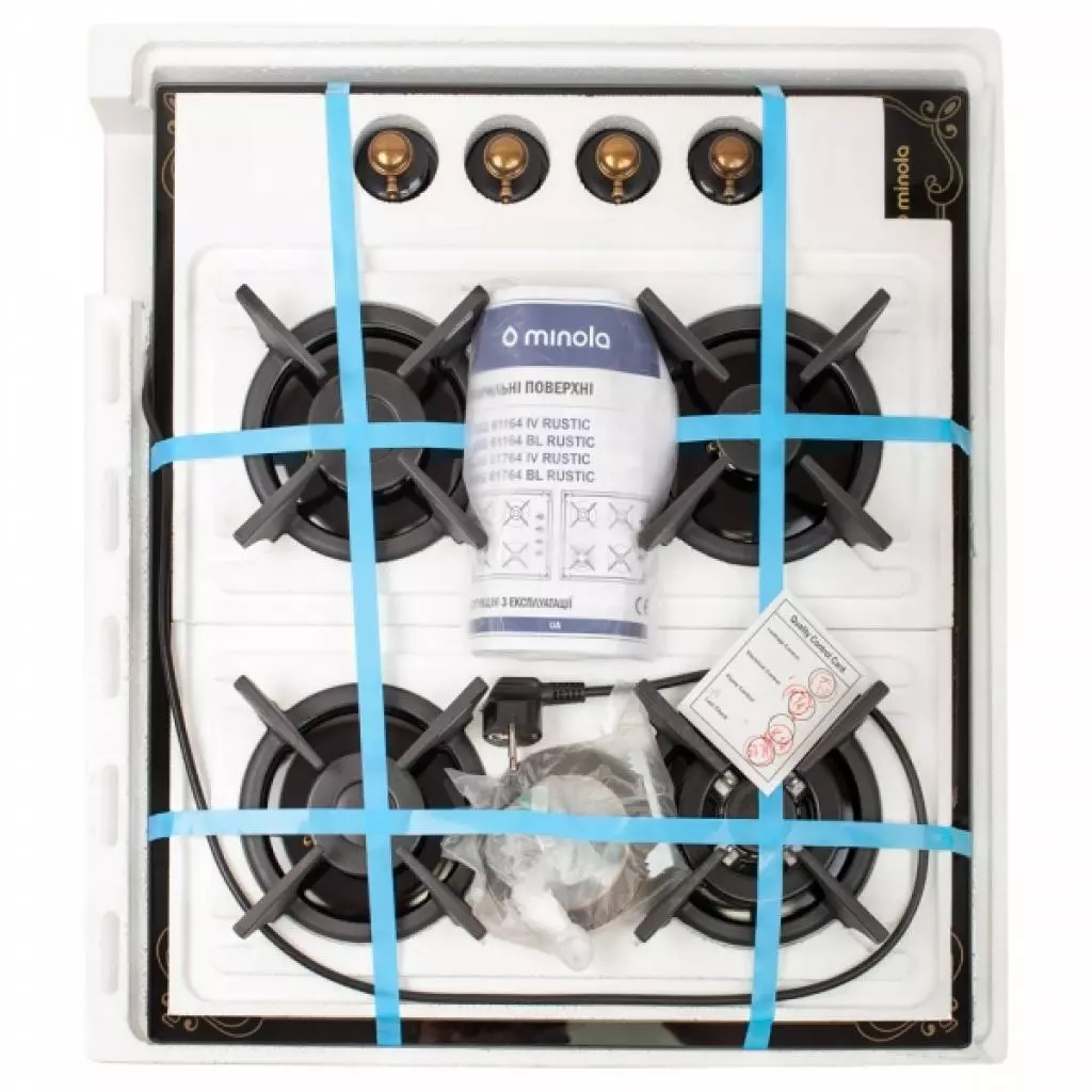 Варочная поверхность Minola MGG 61764 BL RUSTIC - 6 Варочная поверхность Minola MGG 61764 BL RUSTIC - 6