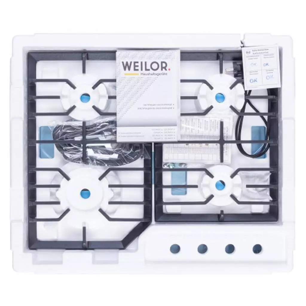 Варочная поверхность Weilor GM 624 SS - 11 Варочная поверхность Weilor GM 624 SS - 11