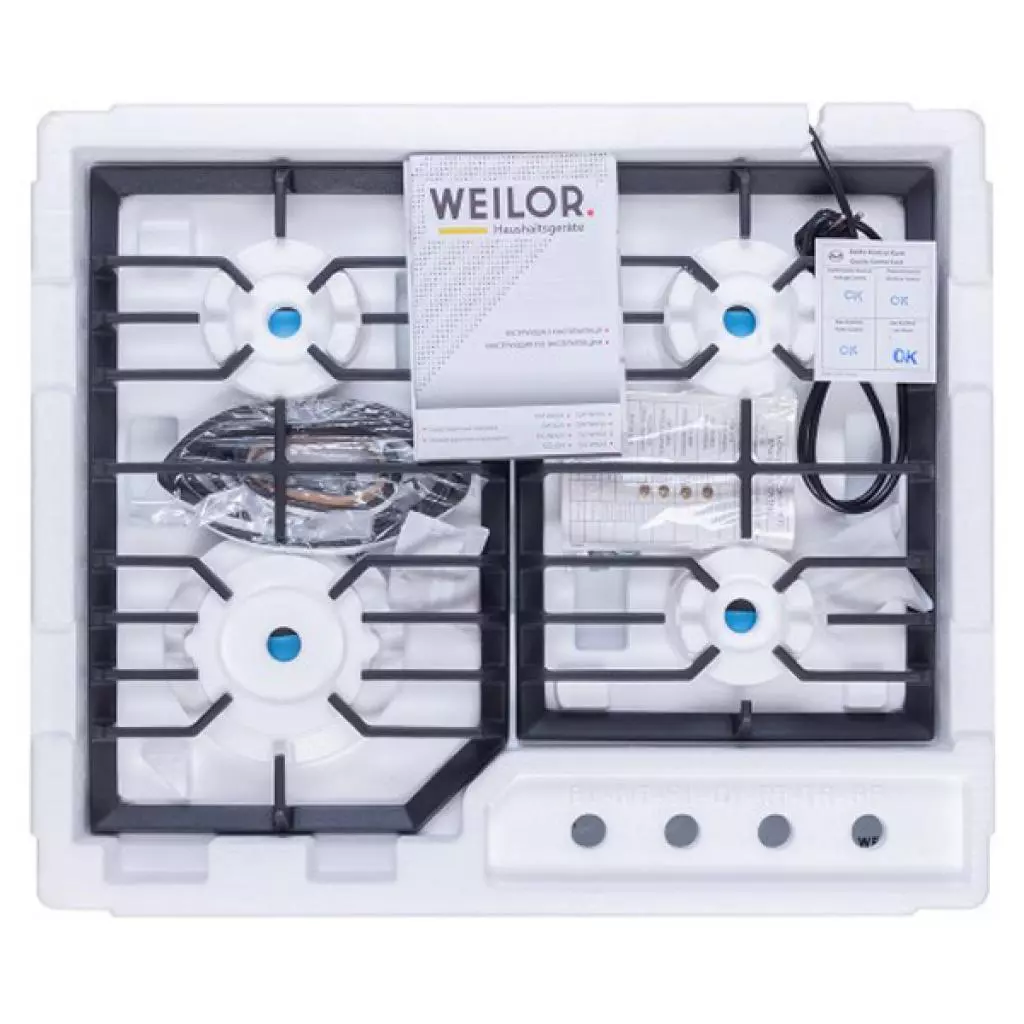 Варочная поверхность Weilor GM 624 WH - 11 Варочная поверхность Weilor GM 624 WH - 11