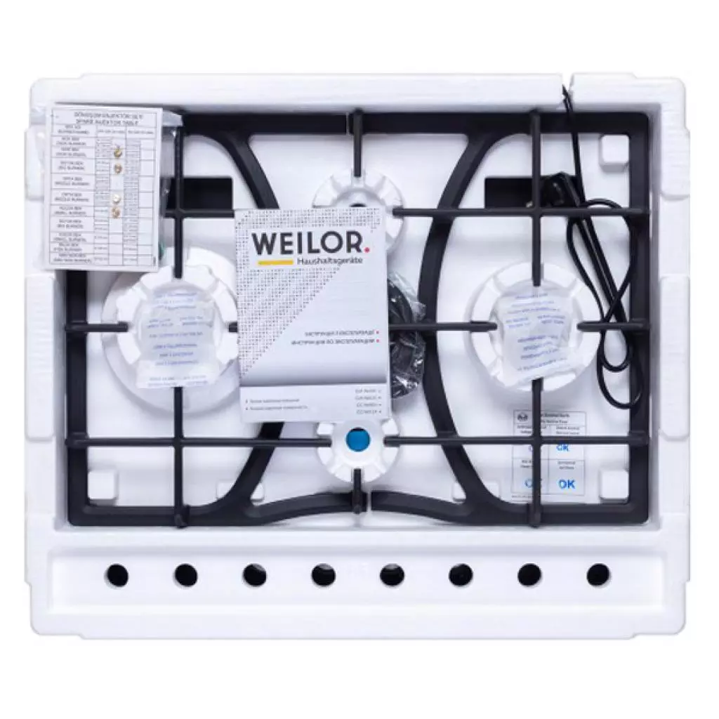 Варочная поверхность Weilor GM W 614 BL - 11 Варочная поверхность Weilor GM W 614 BL - 11