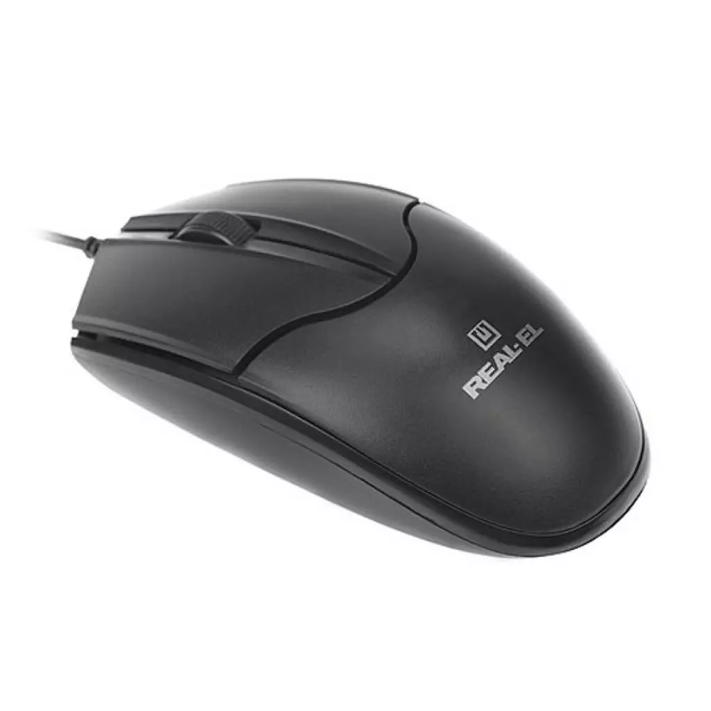 Мышка REAL-EL RM-410 Silent Black - 1 Мышка REAL-EL RM-410 Silent Black - 1