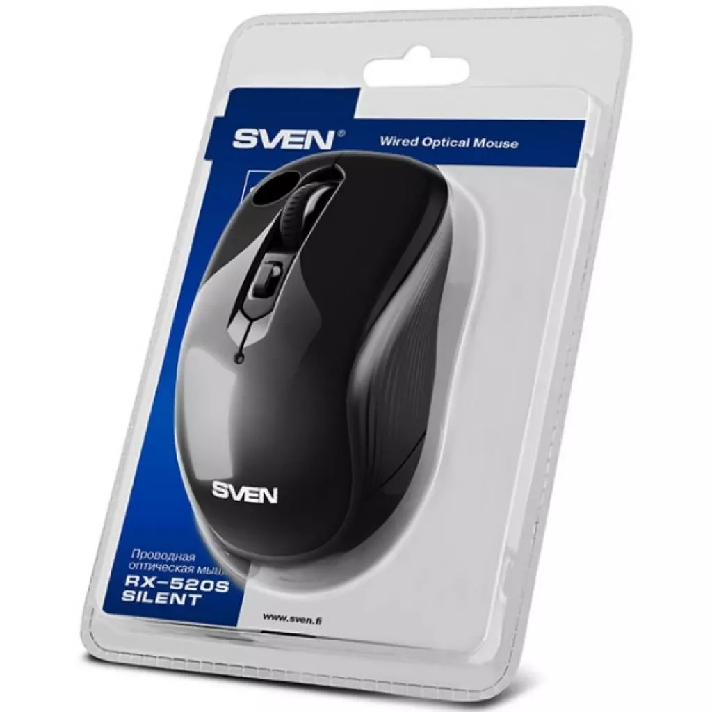Мышка Sven RX-520S Black - 9 Мышка Sven RX-520S Black - 9