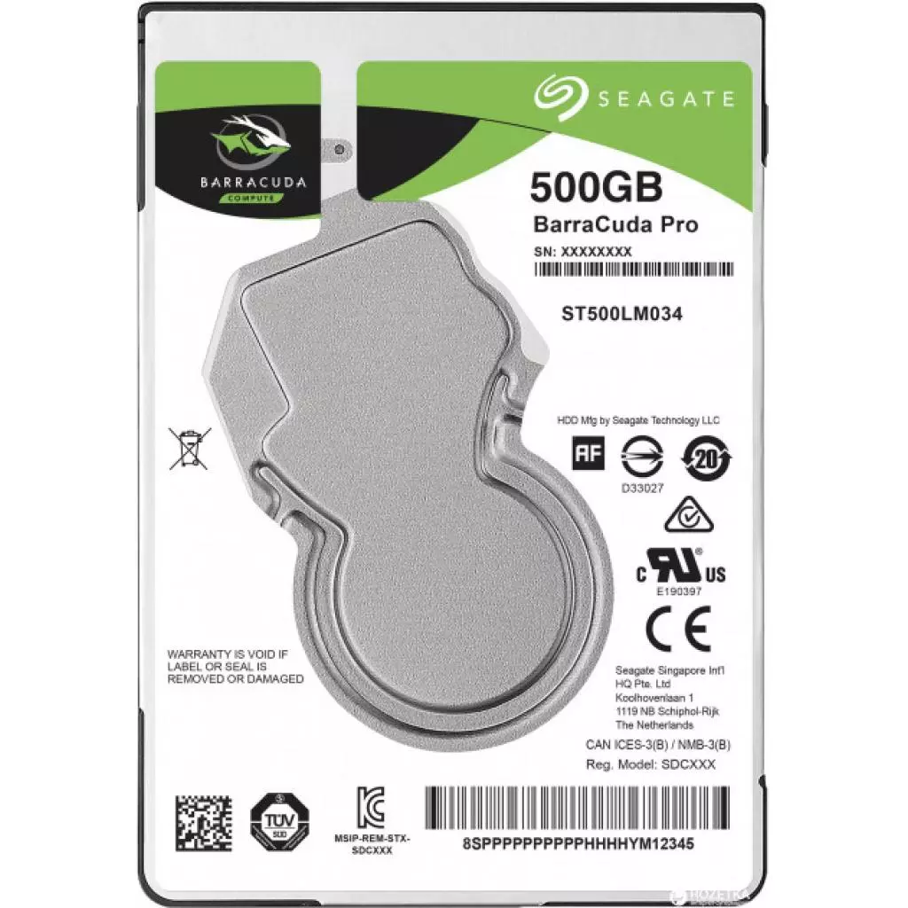 Жесткий диск для ноутбука 2.5" 500GB Seagate (ST500LM034)