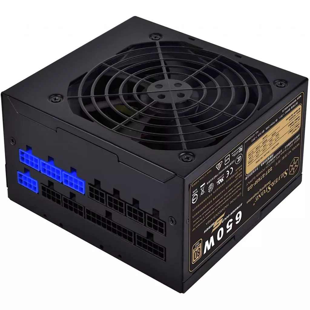 Блок питания Silver Stone 650W STRIDER (SST-ST65F-GS) - 5 Блок питания Silver Stone 650W STRIDER (SST-ST65F-GS) - 5