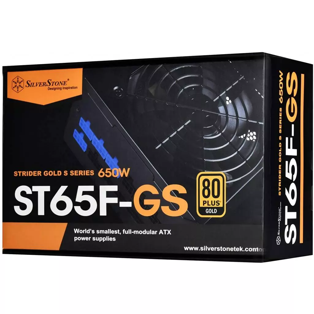 Блок питания Silver Stone 650W STRIDER (SST-ST65F-GS) - 7 Блок питания Silver Stone 650W STRIDER (SST-ST65F-GS) - 7
