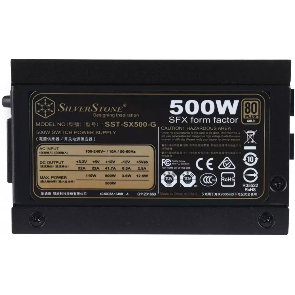Блок питания Silver Stone 500W STRIDER (SST-SX500-G) - 3 Блок питания Silver Stone 500W STRIDER (SST-SX500-G) - 3