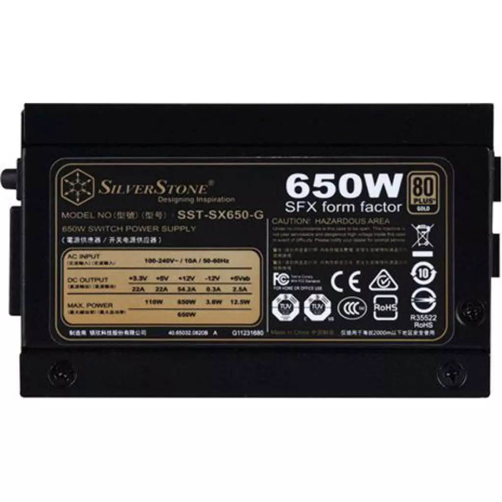 Блок питания Silver Stone 650W STRIDER (SST-SX650-G) - 3 Блок питания Silver Stone 650W STRIDER (SST-SX650-G) - 3