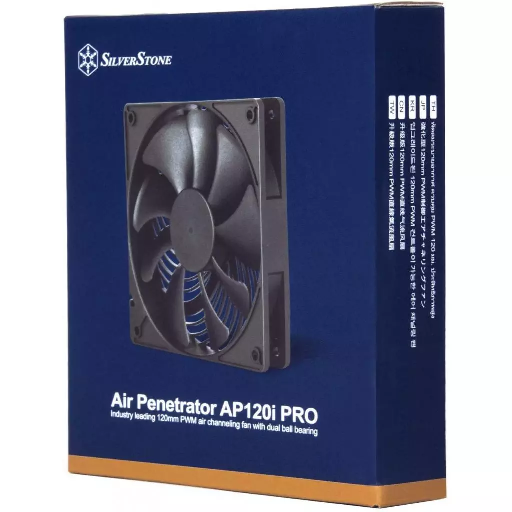 Кулер для корпуса Silver Stone Air Penetrator AP120i-PRO (SST-AP120I-PRO) - 8 Кулер для корпуса Silver Stone Air Penetrator AP120i-PRO (SST-AP120I-PRO) - 8
