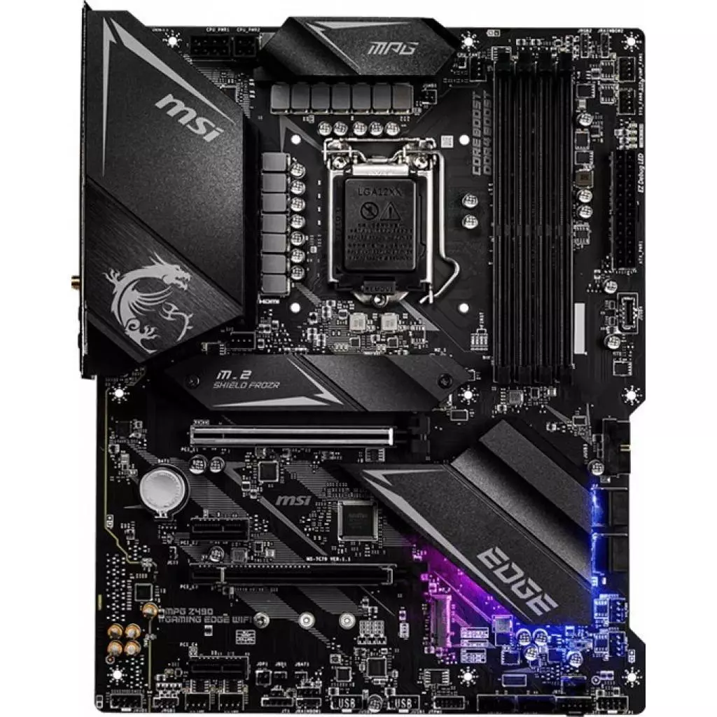 Материнская плата MSI MPG Z490 GAMING EDGE WIFI - 1 Материнская плата MSI MPG Z490 GAMING EDGE WIFI - 1