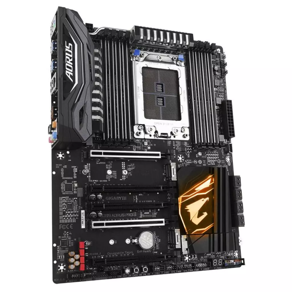 Материнская плата GIGABYTE X399 AORUS PRO - 2 Материнская плата GIGABYTE X399 AORUS PRO - 2