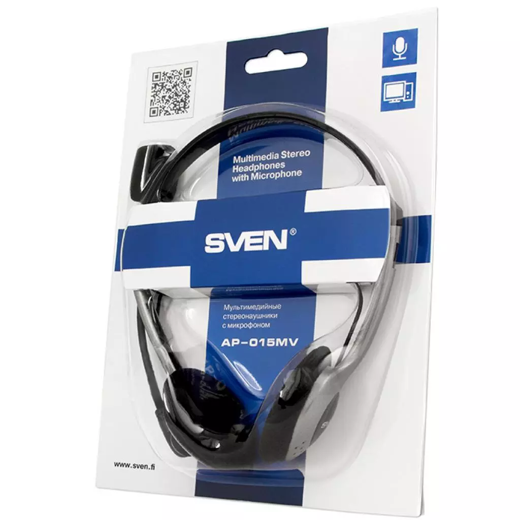 Наушники Sven AP-015MV black-gray - 4