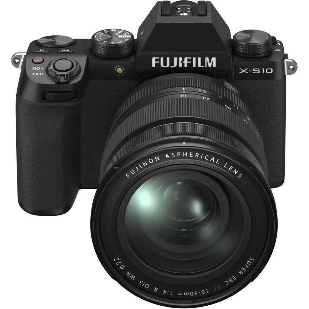 Цифровой фотоаппарат Fujifilm X-S10+ XF 16-80mm F4.0 Kit Black (16670077) - 9 Цифровой фотоаппарат Fujifilm X-S10+ XF 16-80mm F4.0 Kit Black (16670077) - 9