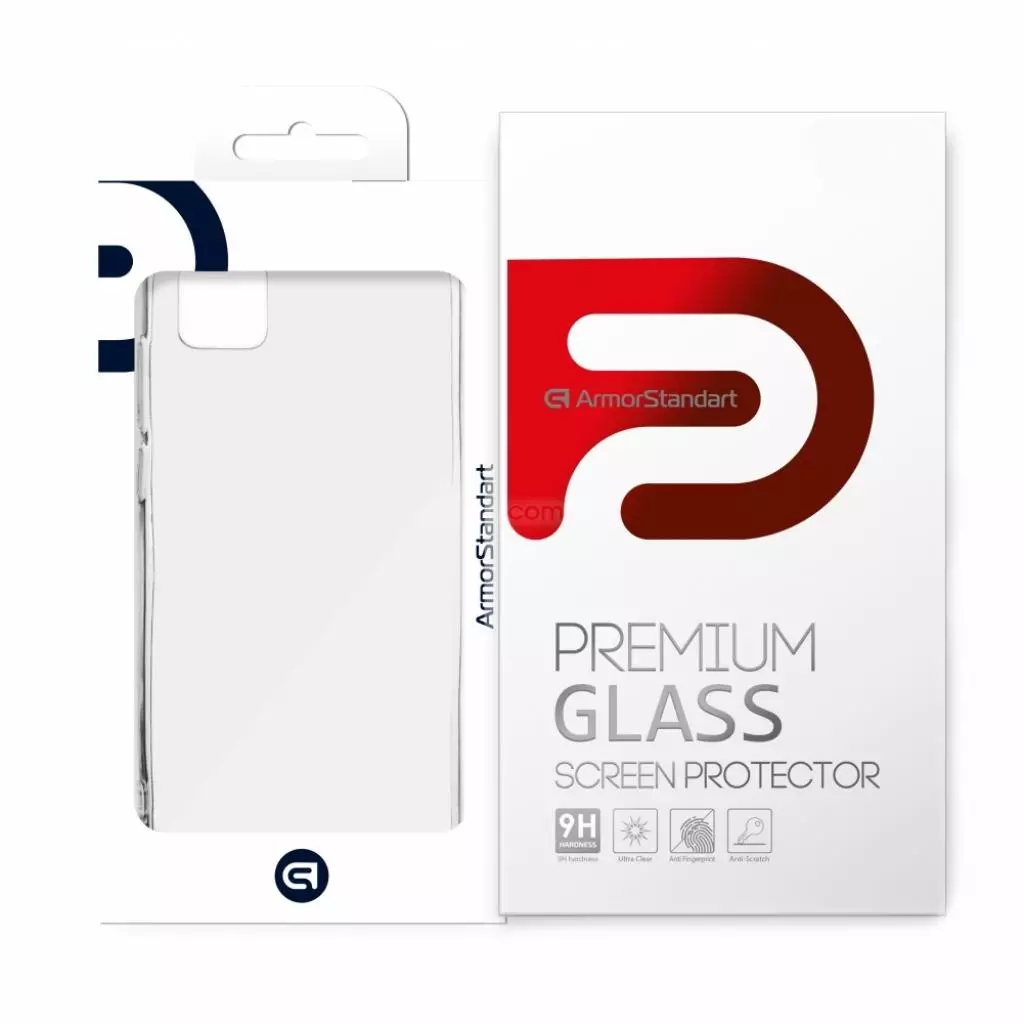 Чехол для моб. телефона Armorstandart Huawei Y5p Air Series Panel + Full Glue Glass (ARM58056) - 1