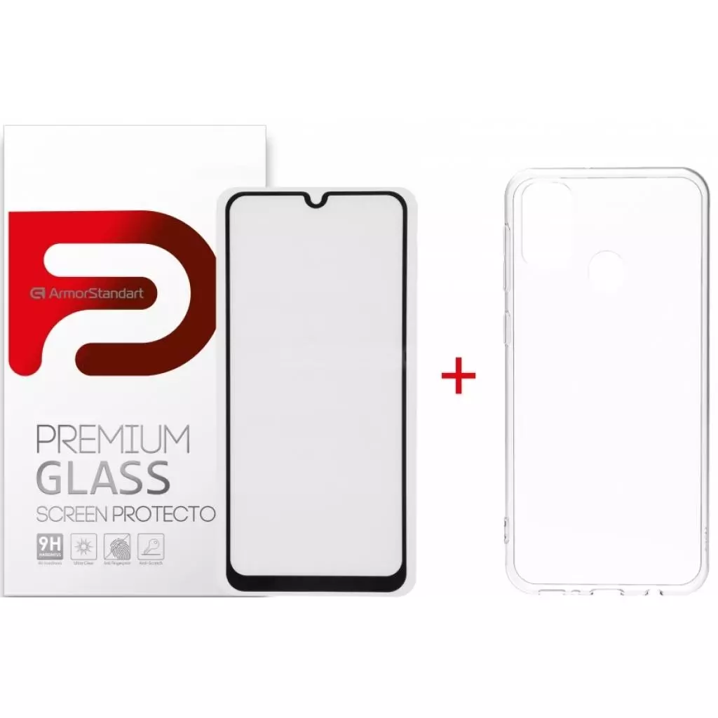 Чехол для моб. телефона Armorstandart Samsung M21 Air Series Panel + Full Glue Glass (ARM58043)