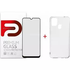 Чехол для моб. телефона Armorstandart Samsung M31 Air Series Panel + Full Glue Glass (ARM58044)