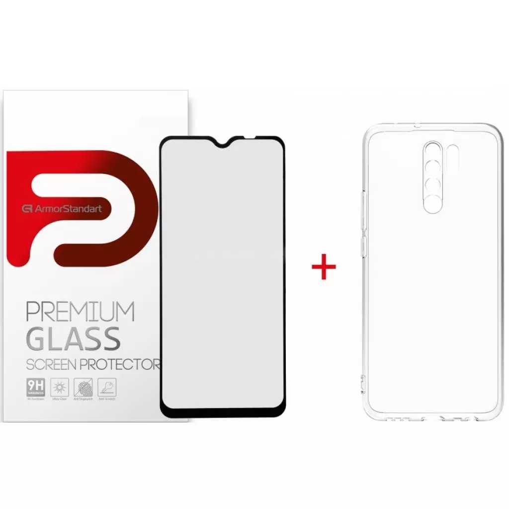 Чехол для моб. телефона Armorstandart Xiaomi Redmi 9 Air Series Panel + Full Glue Glass (ARM58051)