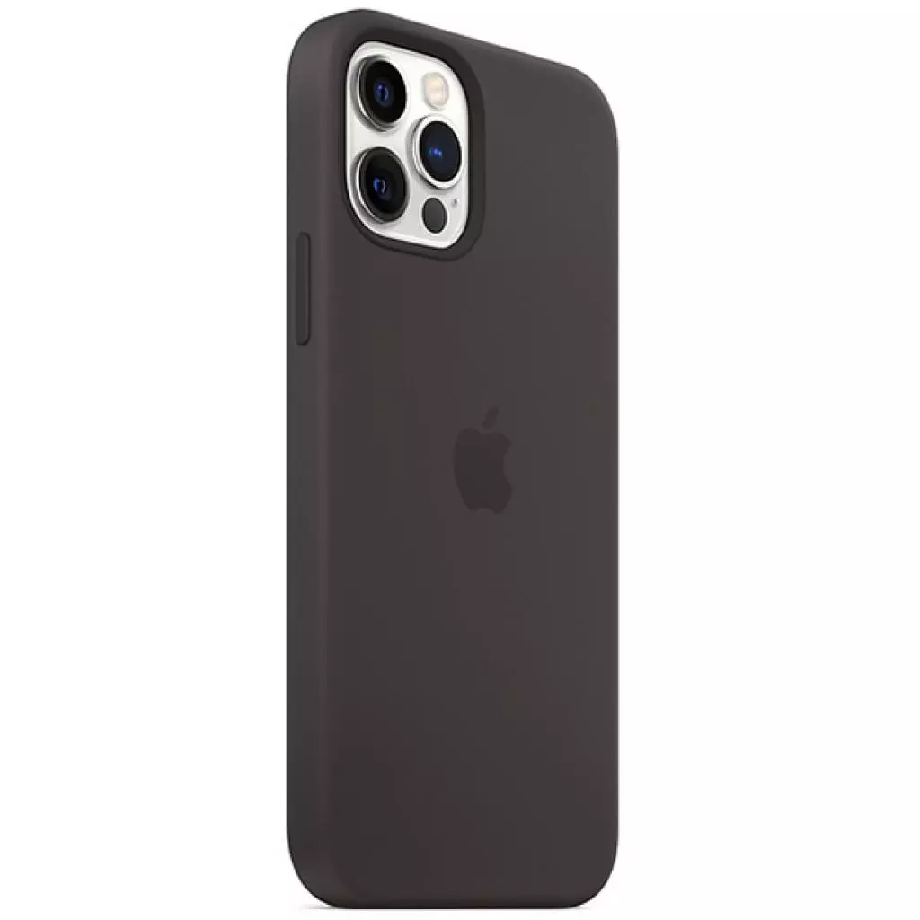 Чехол для моб. телефона Apple iPhone 12 | 12 Pro Silicone Case with MagSafe - Black (MHL73ZE/A) - 1