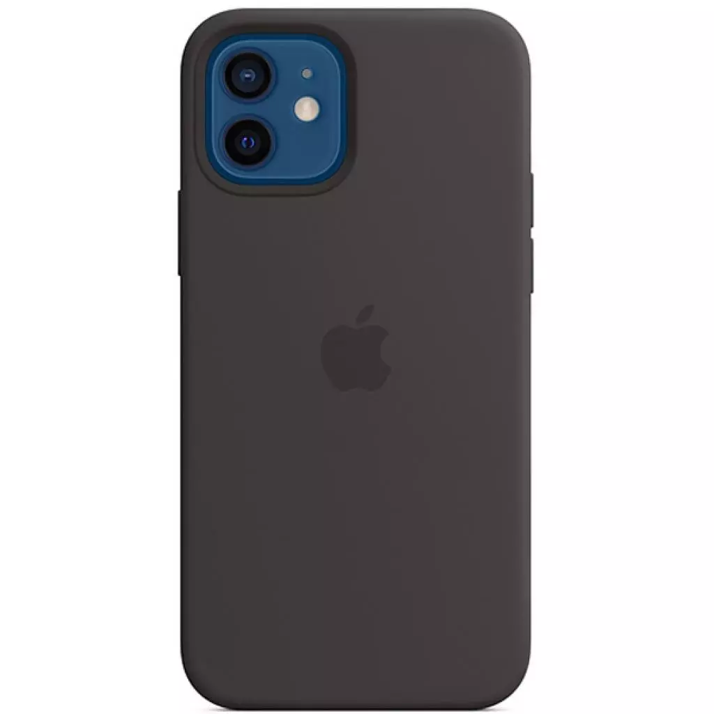 Чехол для моб. телефона Apple iPhone 12 | 12 Pro Silicone Case with MagSafe - Black (MHL73ZE/A)