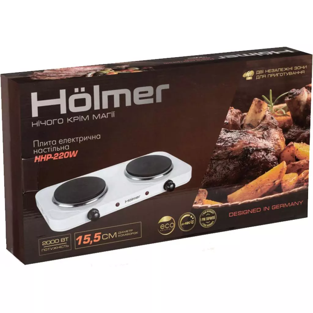 Настольная плита Hölmer HHP-220W - 4 Настольная плита Hölmer HHP-220W - 4