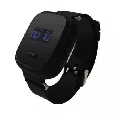 Смарт-часы GoGPS ME K10 Черные (K10BK)