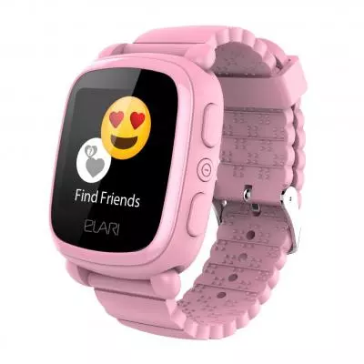 Смарт-часы Elari KidPhone 2 Pink с GPS-трекером (KP-2P)