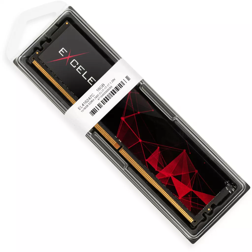 Модуль памяти для компьютера DDR4 16GB 2400 MHz LOGO Series eXceleram (EL416247C) - 2 Модуль памяти для компьютера DDR4 16GB 2400 MHz LOGO Series eXceleram (EL416247C) - 2