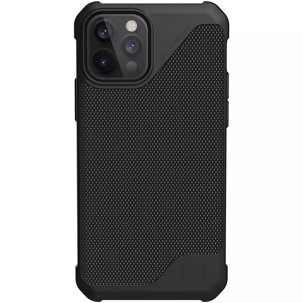 Чехол для моб. телефона Uag iPhone 12 / 12 Pro Metropolis LT, FIBR Black (11235O113940)