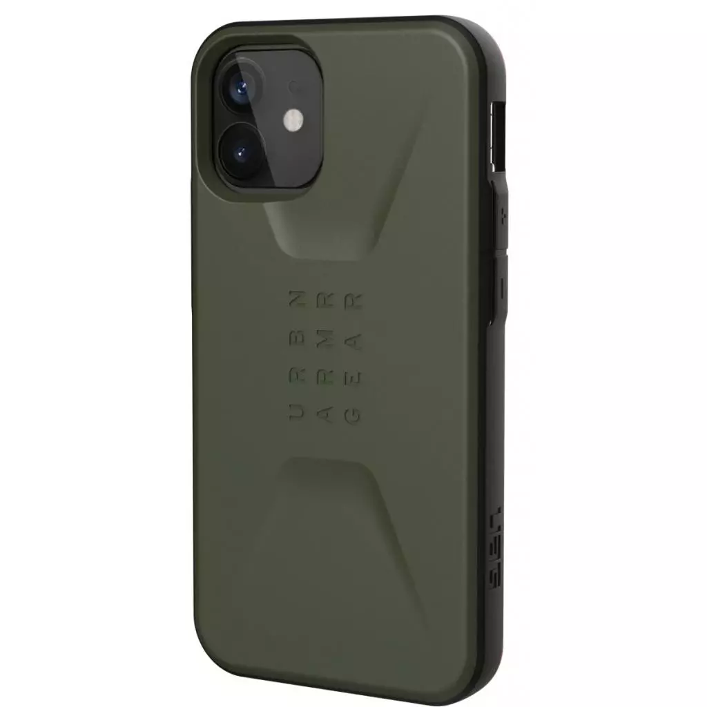 Чехол для моб. телефона Uag iPhone 12 Mini Civilian, Olive (11234D117272) - 2 Чехол для моб. телефона Uag iPhone 12 Mini Civilian, Olive (11234D117272) - 2