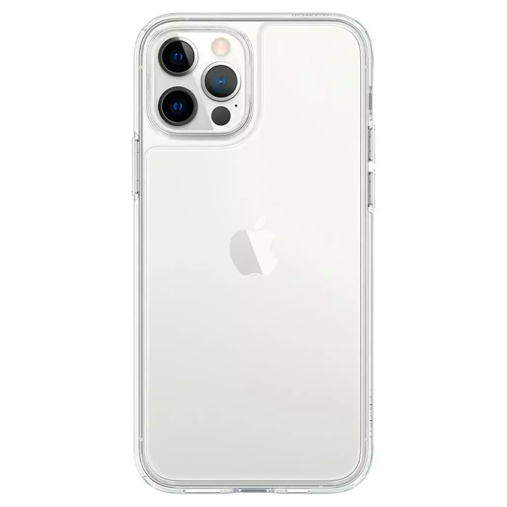 Чехол для моб. телефона Spigen iPhone 12 / 12 Pro Quartz Hybrid, Crystal Clear (ACS01705) - 2 Чехол для моб. телефона Spigen iPhone 12 / 12 Pro Quartz Hybrid, Crystal Clear (ACS01705) - 2