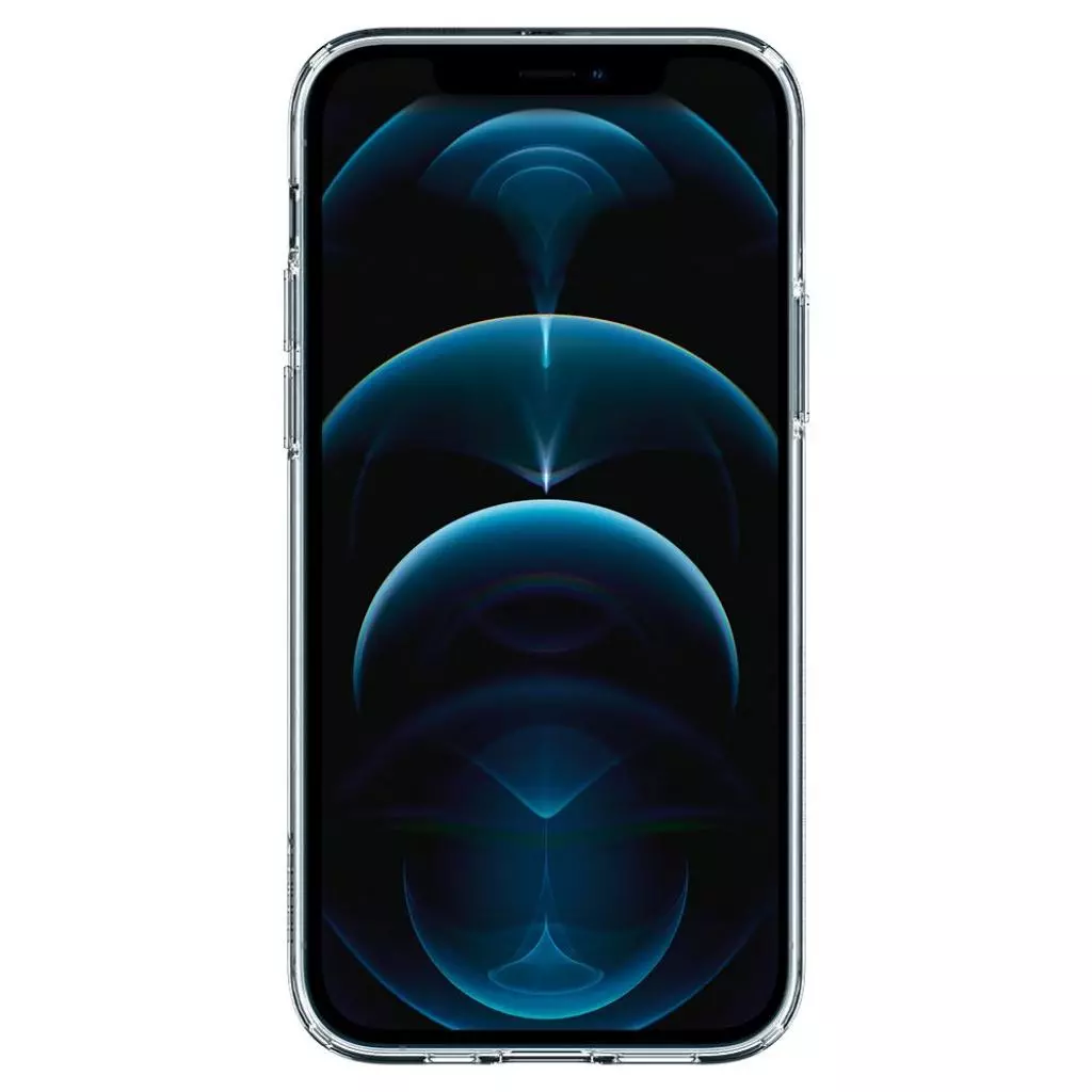 Чехол для моб. телефона Spigen iPhone 12 / 12 Pro Quartz Hybrid, Crystal Clear (ACS01705) - 5 Чехол для моб. телефона Spigen iPhone 12 / 12 Pro Quartz Hybrid, Crystal Clear (ACS01705) - 5