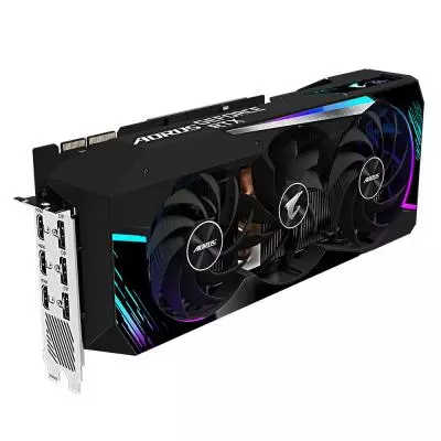 Видеокарта GIGABYTE GeForce RTX3090 24Gb AORUS MASTER (GV-N3090AORUS M-24GD) - 5 Видеокарта GIGABYTE GeForce RTX3090 24Gb AORUS MASTER (GV-N3090AORUS M-24GD) - 5