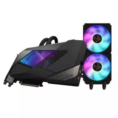 Видеокарта GIGABYTE GeForce RTX3090 24Gb AORUS XTREME WATERFORCE (GV-N3090AORUSX W-24GD) - 4 Видеокарта GIGABYTE GeForce RTX3090 24Gb AORUS XTREME WATERFORCE (GV-N3090AORUSX W-24GD) - 4