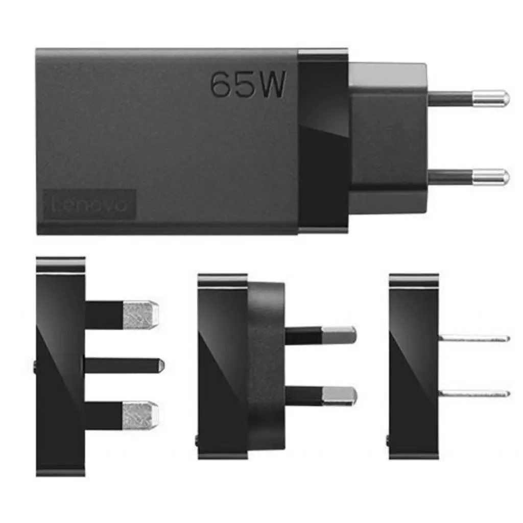 Блок питания к ноутбуку Lenovo 65W USB-C AC Travel Adapter (40AW0065WW) - 1 Блок питания к ноутбуку Lenovo 65W USB-C AC Travel Adapter (40AW0065WW) - 1
