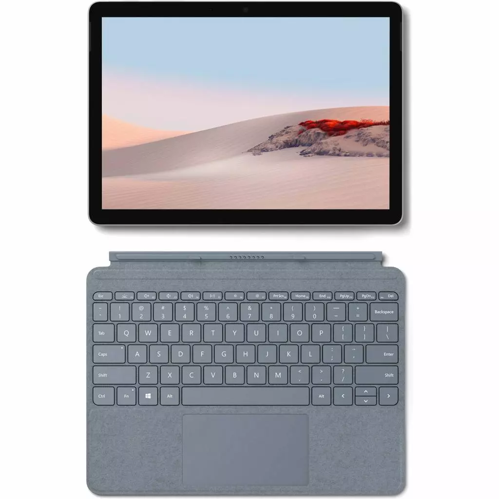 Чехол для планшета Microsoft Surface GO Type Cover Ice Blue (KCS-00111) - 1 Чехол для планшета Microsoft Surface GO Type Cover Ice Blue (KCS-00111) - 1