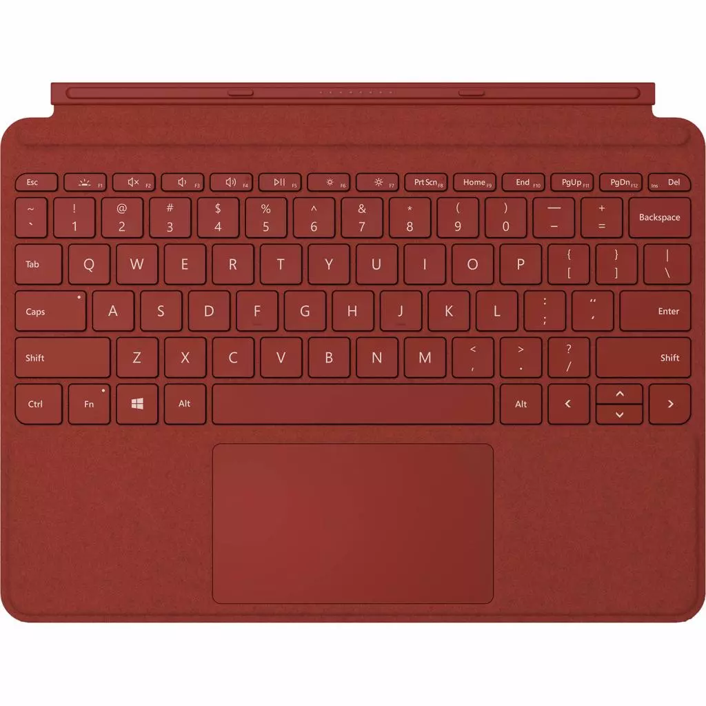 Чехол для планшета Microsoft Surface GO Type Cover Poppy Red (KCS-00090)