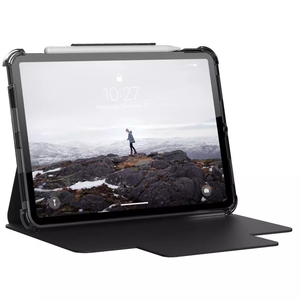Чехол для планшета Uag iPad Air 10.9" (2020) [U] Lucent, Black/Ice (12255N314043) - 4