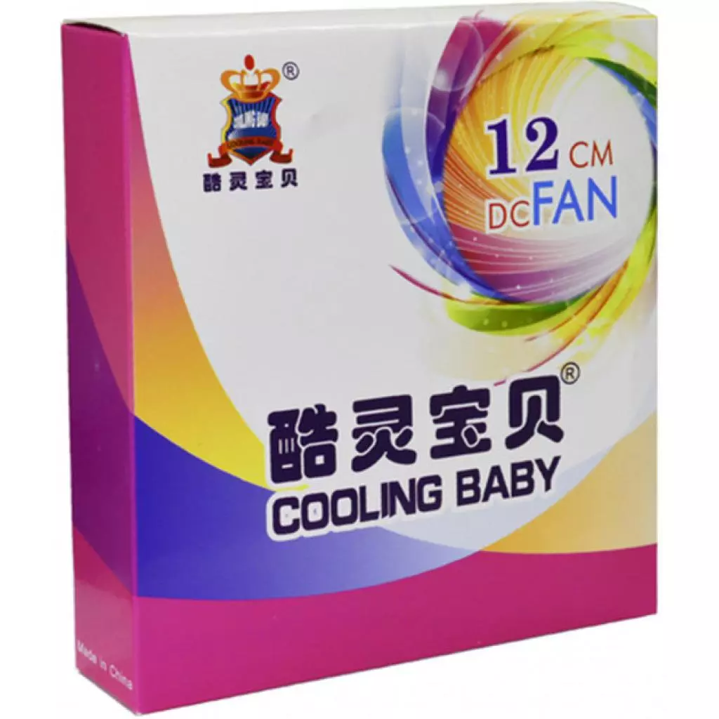 Кулер для корпуса Cooling Baby 12025RGB12 - 1 Кулер для корпуса Cooling Baby 12025RGB12 - 1