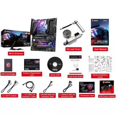 Материнская плата MSI MPG Z490 CARBON EK X - 9