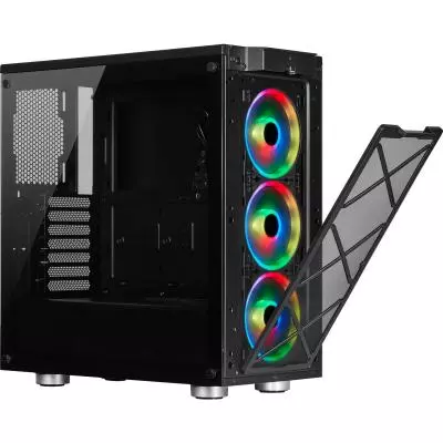 Корпус Corsair 465X RGB Black (CC-9011188-WW) - 4