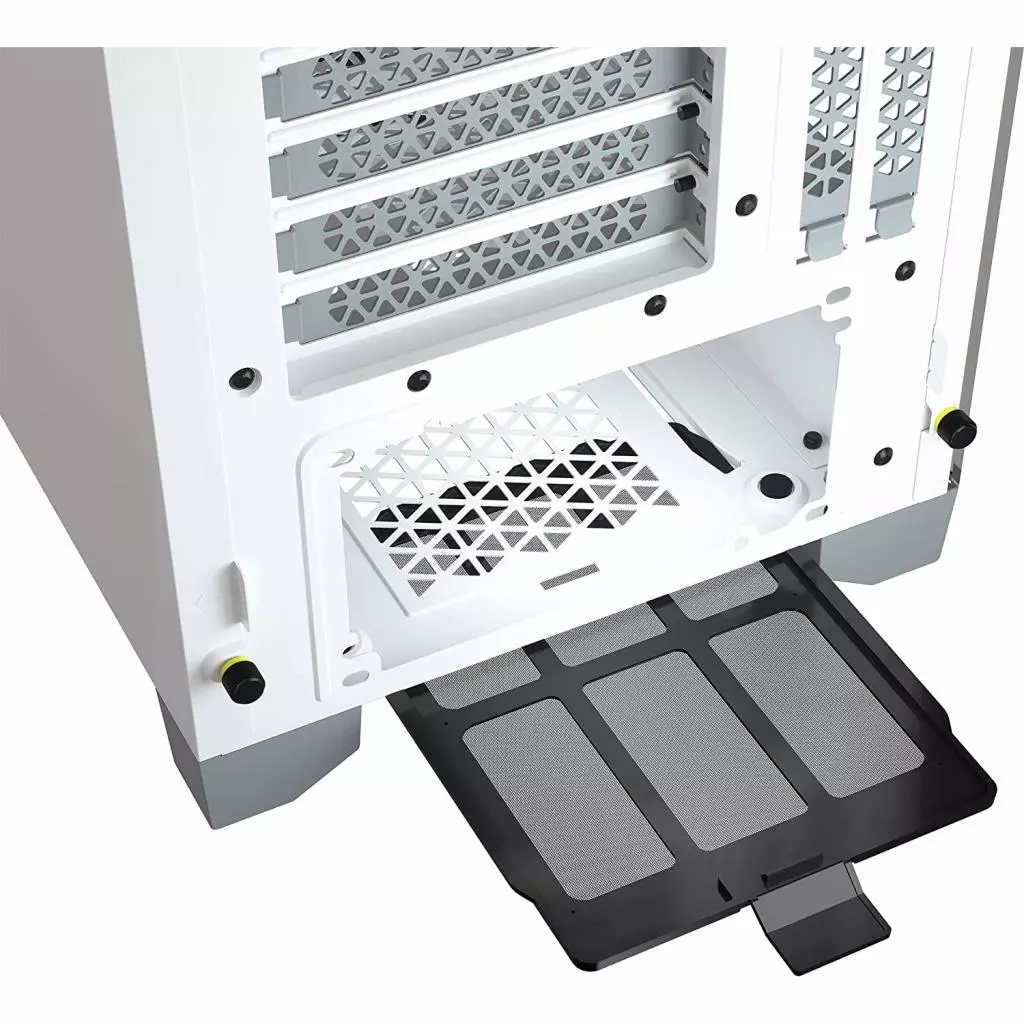 Корпус Corsair iCUE 4000X RGB Tempered Glass White (CC-9011205-WW) - 5 Корпус Corsair iCUE 4000X RGB Tempered Glass White (CC-9011205-WW) - 5