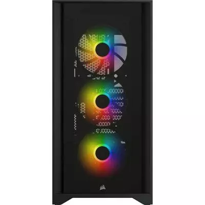 Корпус Corsair iCUE 4000X RGB Tempered Glass Black (CC-9011204-WW) - 1 Корпус Corsair iCUE 4000X RGB Tempered Glass Black (CC-9011204-WW) - 1