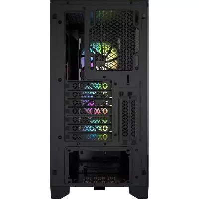 Корпус Corsair iCUE 4000X RGB Tempered Glass Black (CC-9011204-WW) - 3 Корпус Corsair iCUE 4000X RGB Tempered Glass Black (CC-9011204-WW) - 3