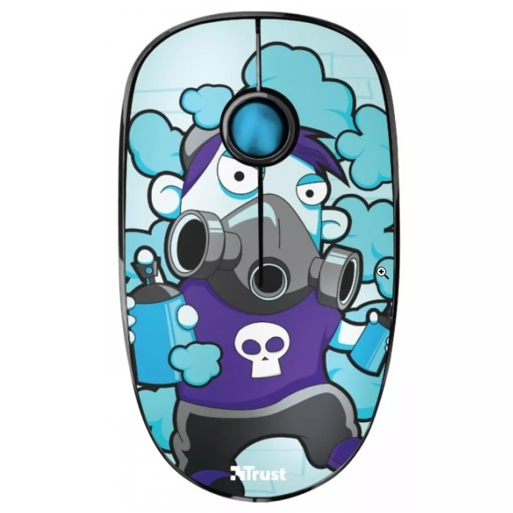 Мышка Trust Sketch Silent Click Wireless Blue (23335) - 2
