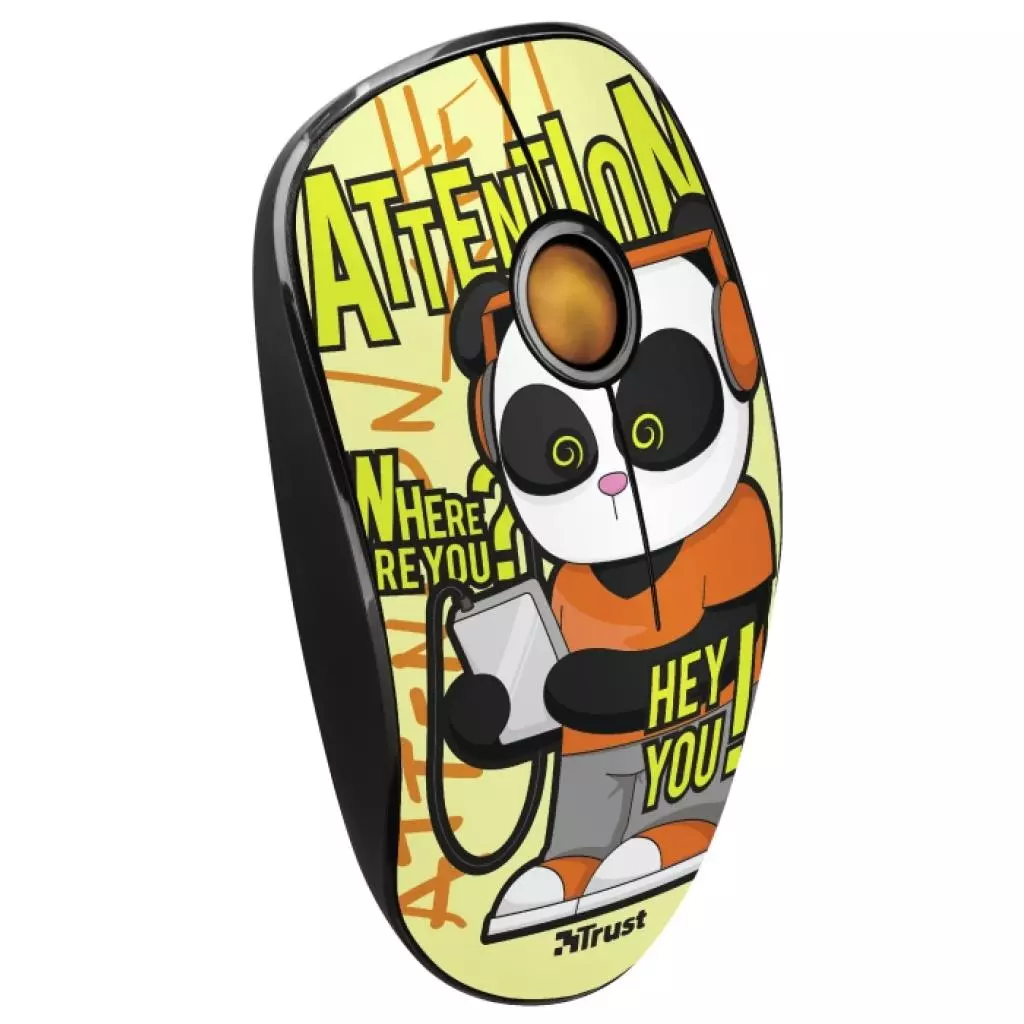 Мышка Trust Sketch Silent Click Wireless Yellow (23337) - 1 Мышка Trust Sketch Silent Click Wireless Yellow (23337) - 1