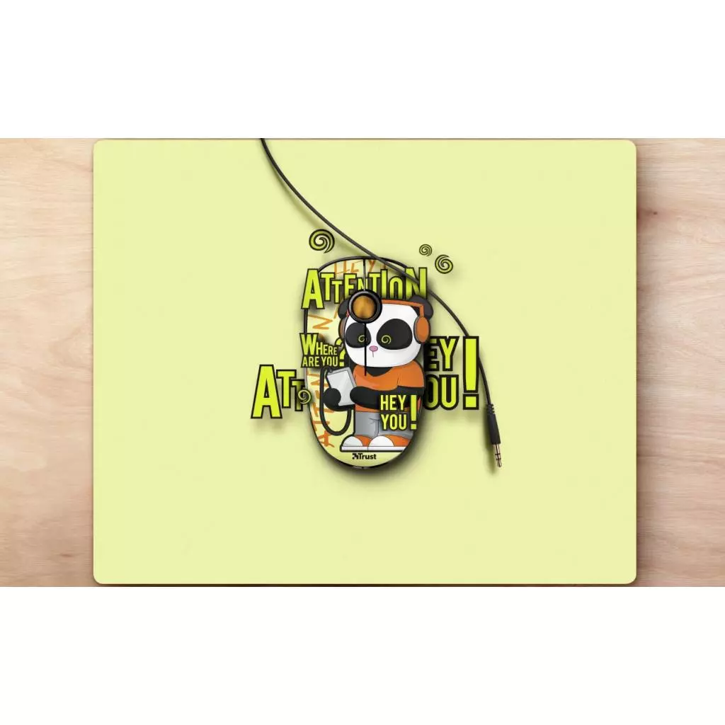 Мышка Trust Sketch Silent Click Wireless Yellow (23337) - 4 Мышка Trust Sketch Silent Click Wireless Yellow (23337) - 4