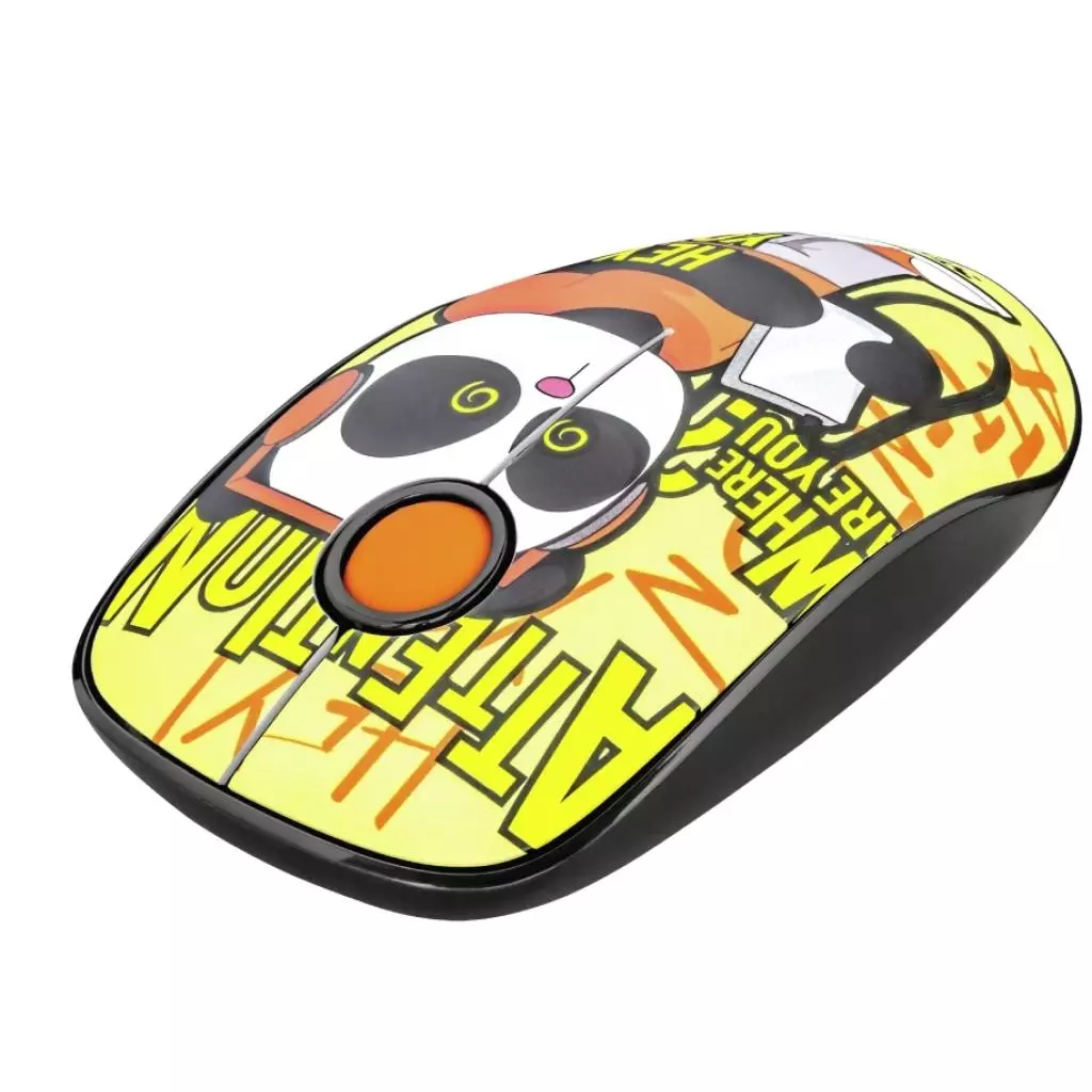 Мышка Trust Sketch Silent Click Wireless Yellow (23337)
