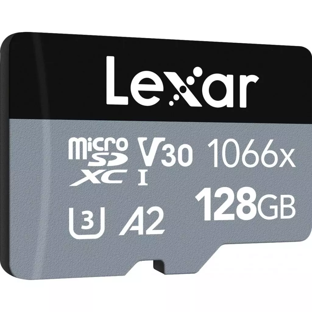 Карта памяти Lexar 128GB microSDXC class 10 UHS-I 1066x Silver (LMS1066128G-BNANG) - 1 Карта памяти Lexar 128GB microSDXC class 10 UHS-I 1066x Silver (LMS1066128G-BNANG) - 1